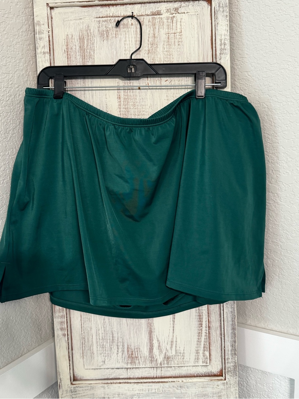 Cacique Dark Green Swim Skirt Plus Size 26